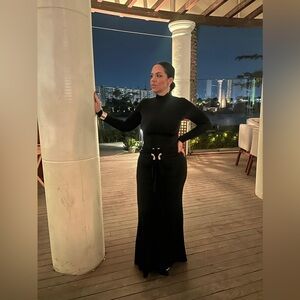 Elegant Black Maxi Dress